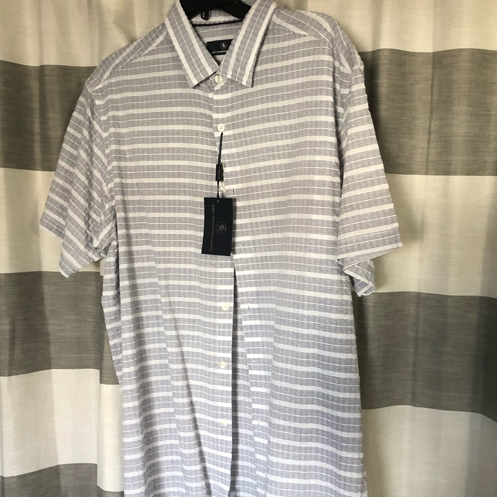 Men’s Hart Schaffner Marx button up shirt, size XL